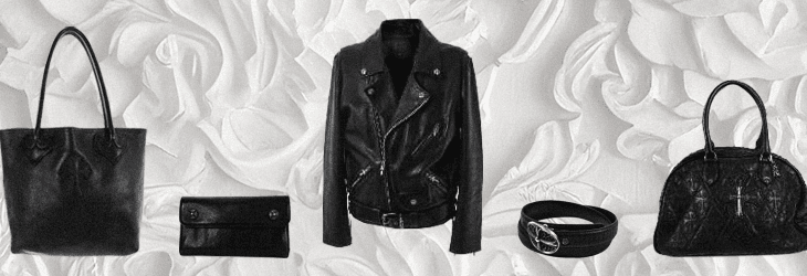 クロムハーツのレザーアイテム